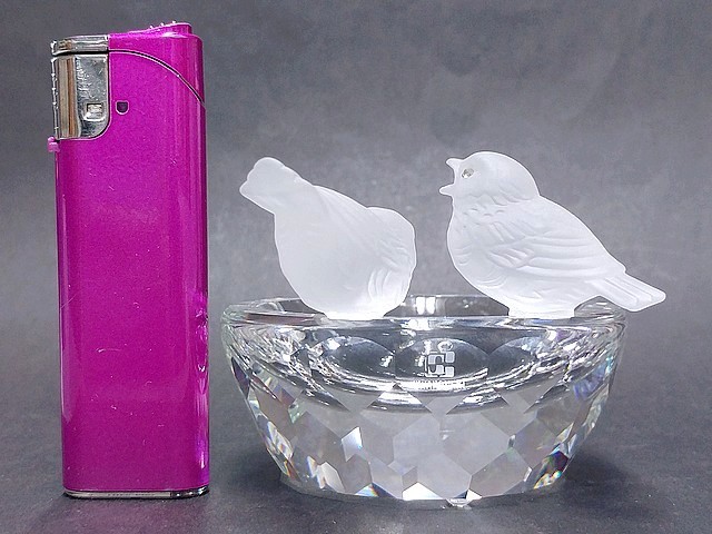 SWAROVSKI スワロフスキー 小鳥の水盤 Lunaさん専用 SWAROVSKI スワン