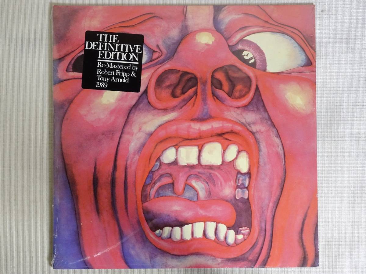 ★US原盤！THE DEFINITIVE EDITION/Re-Mastered by ROBERT FRIPP/TONY ARNOLD★KING CRIMSON★宮殿 シールド未開封ＬＰ!! _1