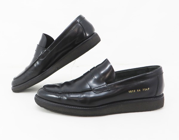 ◇【COMMON PROJECTS コモンプロジェクト】ローファー ブラック 44