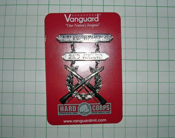 定番人気，送料無料 最後 U.S.Marine Corps Rifle - Expert 記章 2nd Award Bar: 付き Vanguard 在庫限り(部隊章、階級章)｜売買されたオークション情報、yahooの商品情報をアーカイブ公開 - オークファン 部隊章、階級章