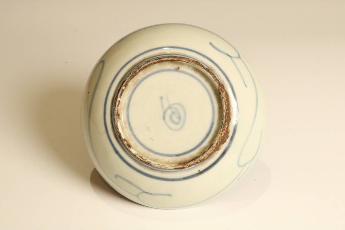 古伊万里 染付巾着紋膾皿 五客 くらわんか碗（F149） 【公式通販】