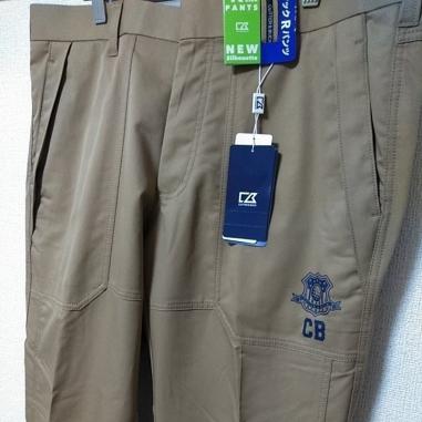 HOT，高品質 定価13200 CUTTER&BUCK 撥水素材 スラックス w79 ストレッチ ベージュ カッター&バック ゴルフ パンツ ロゴ入り チノパン ノータック(78cm～)｜売買されたオークション情報、yahooの商品情報を パンツ、スラックス