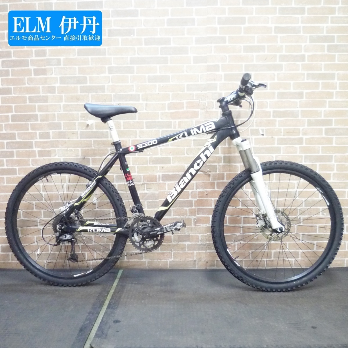 ○ マウンテンバイク MTB 26インチ Bianchi KUMA 5300 Fサス Wディスク