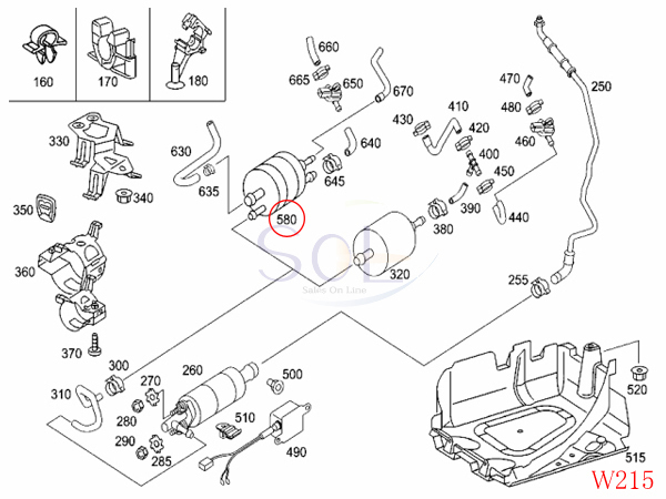 【専用出品】y-k#様 ベンツ W220 R170 フューエルフィルター 燃料フィルター S320 S350