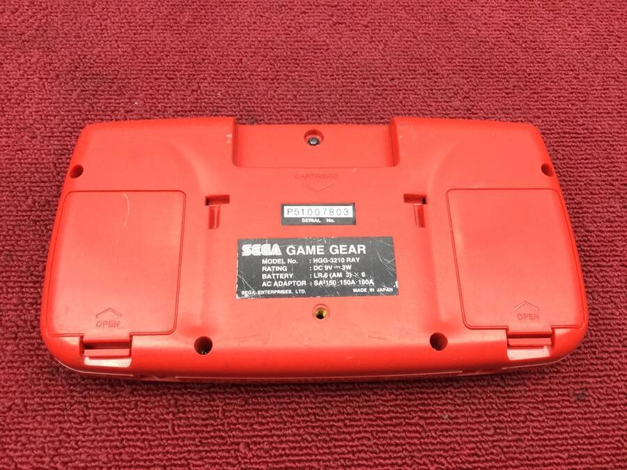 SEGA HGG-3210 RAY ゲームギア 本体 魔法騎士レイアースモデル