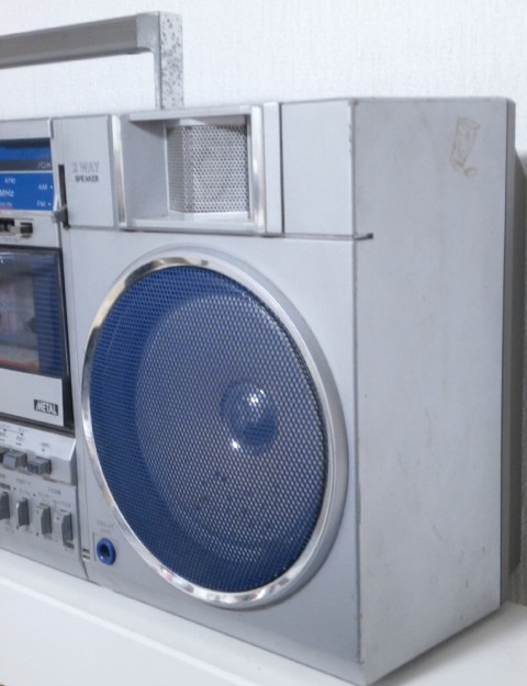昭和レトロ SHARP GF-490R ダブルカセットデッキ SHARP シャープ GF