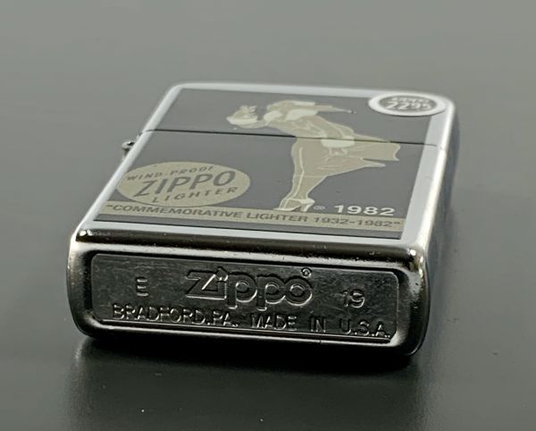 ◆ZIPPO◆/未使用/Windy Girl/2019/ウィンディ/ジッポー/オイルライター/Satin Chrome/1932-1982