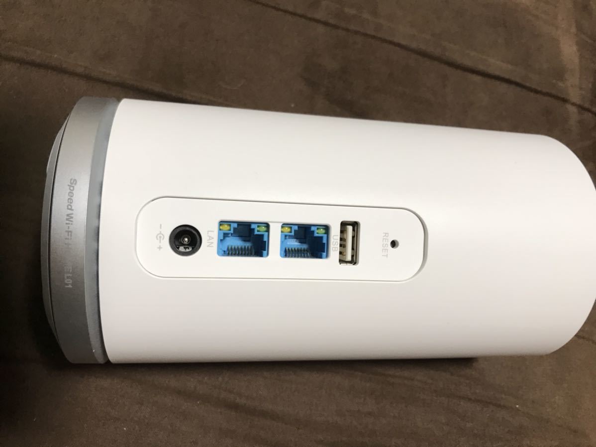 中古品】 au Speed Wi-Fi HOME L01 HWS31 HWS31MWA 〇判定 ホームルーター