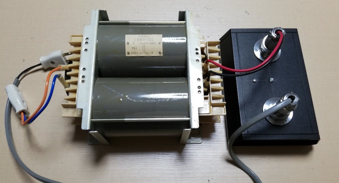 電源ノイズ対策トランス（TC0951)と電源のDC除去器具 Petit Susie DC