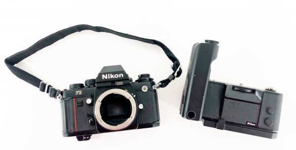 カメラ、光学機器 Nikon ニコン F3 フィルムカメラ モータードライブ MD-4