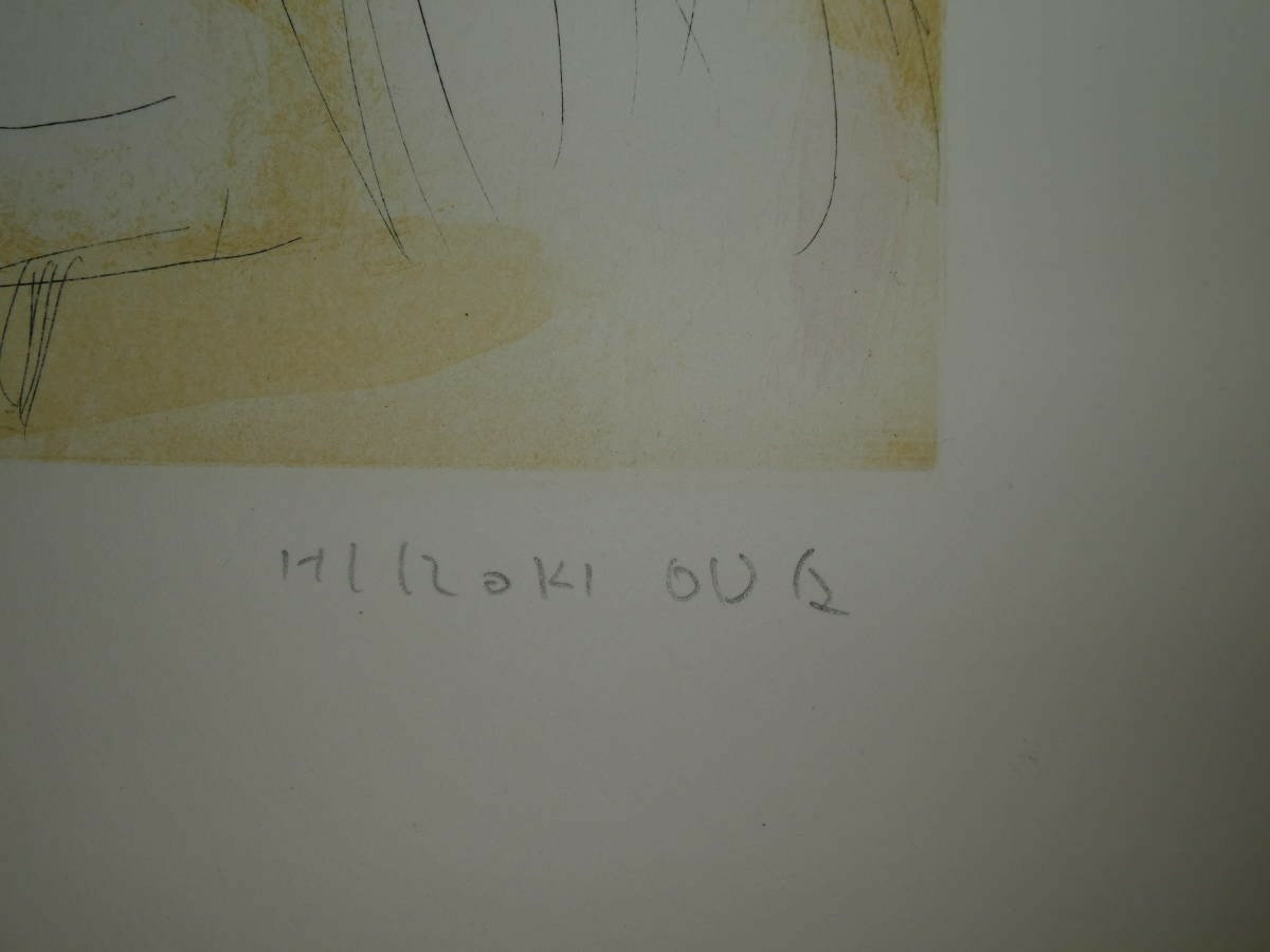 真作保証織田広喜「少女」油彩3号 直筆サイン 二科会 アンニュイ