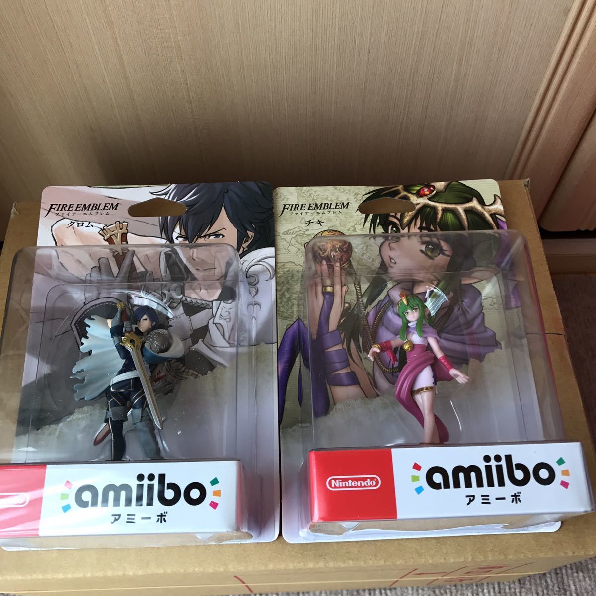 amiibo クロム チキ ファイアーエムブレムシリーズ 2種セット 商品未 