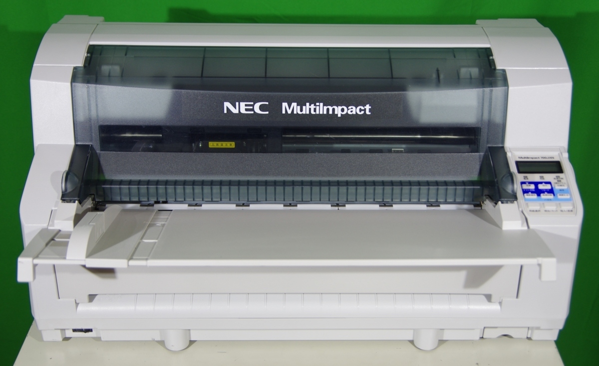 品質保証，大得価 仙台発 NEC ドットプリンター MultiImpact PR-D700JAN 確認確認済 S21091(ドットインパクトプリンタ)｜売買されたオークション情報、yahooの商品情報をアーカイブ公開 - オークファン ドットインパクトプリンタ