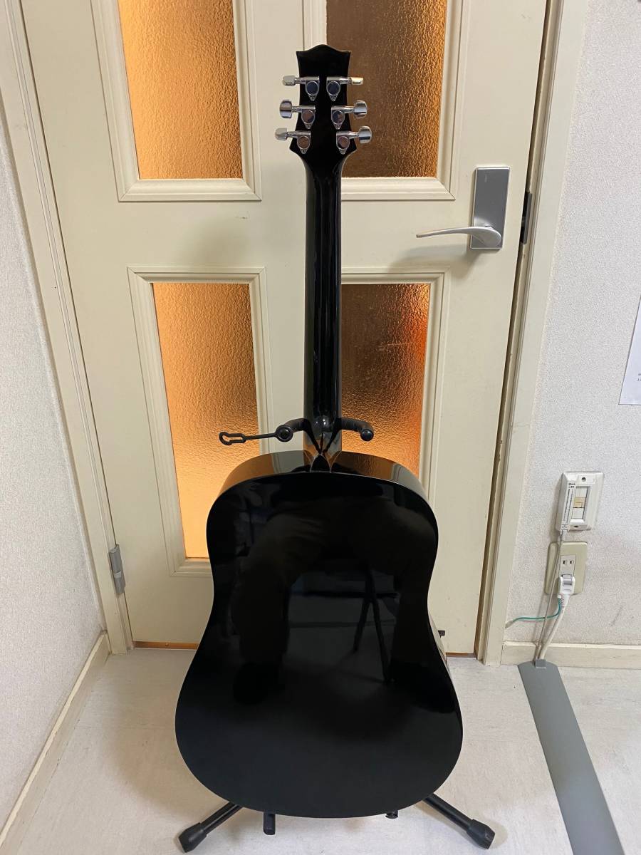 Greg Bennett OM-8CE 中古 鳴ります。 単板トップ&ローズウッド 綺麗