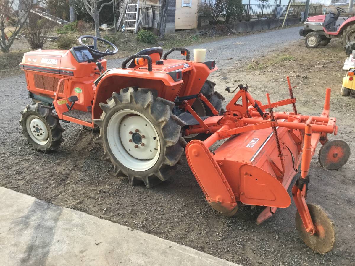 トラクター ブルトラ クボタ 4WD 自動水平 KUBOTA - 16馬力 | Yahoo