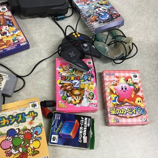 1円～ Nintendo64 本体 コントローラー 大乱闘スマッシュブラザーズ
