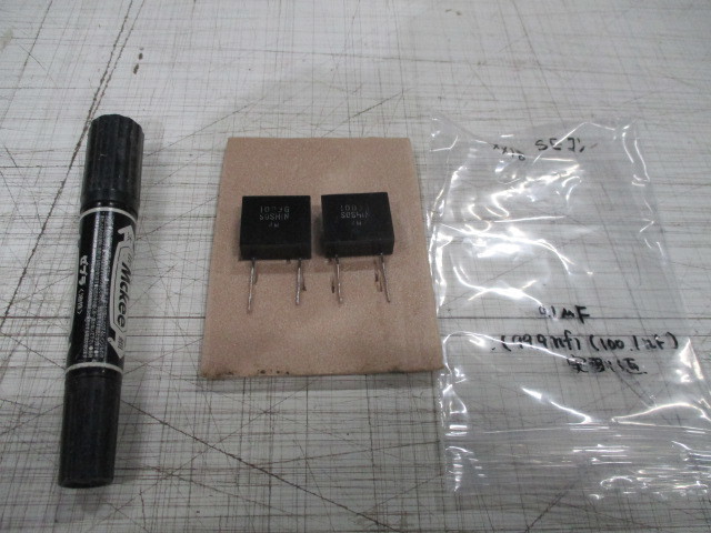 金田式　SEコンデンサー 3900PF+2700PF 中古2組 NO.300光カートリッジ用