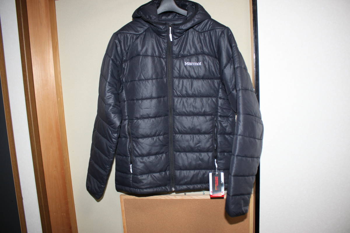 未使用マーモット　XL　黒　 Marmot REVER LOFT パーカ TOMMJL17XB　リバーロフトパーカー　￥18000　防寒中綿入りパーカー