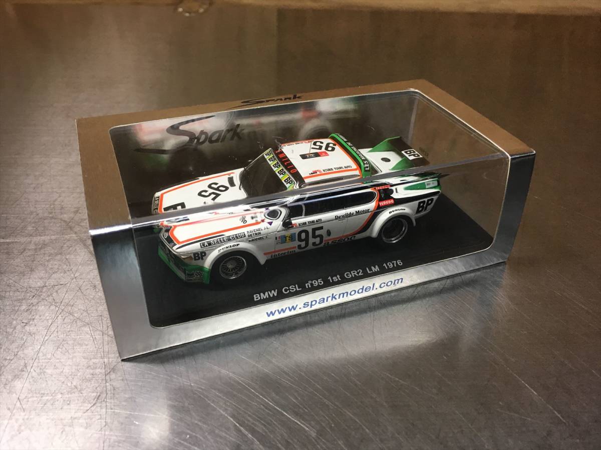 SPARK 1/43 BMW CSL 95 1st GR2 LM 1976 【公式通販】