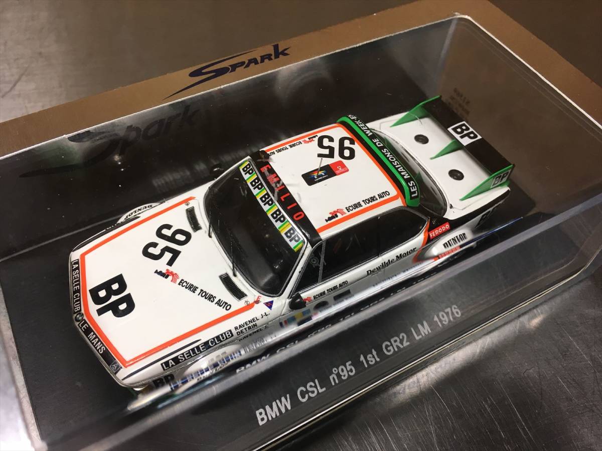 SPARK 1/43 BMW CSL 95 1st GR2 LM 1976 【公式通販】