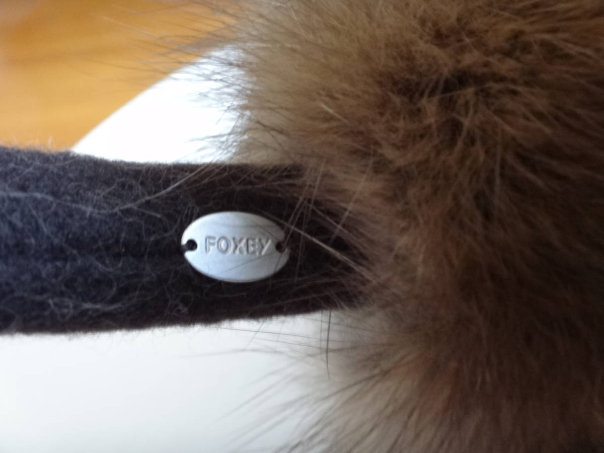 フォクシーFOXEYセーブルイヤーマフ ブランド別 ファッション
