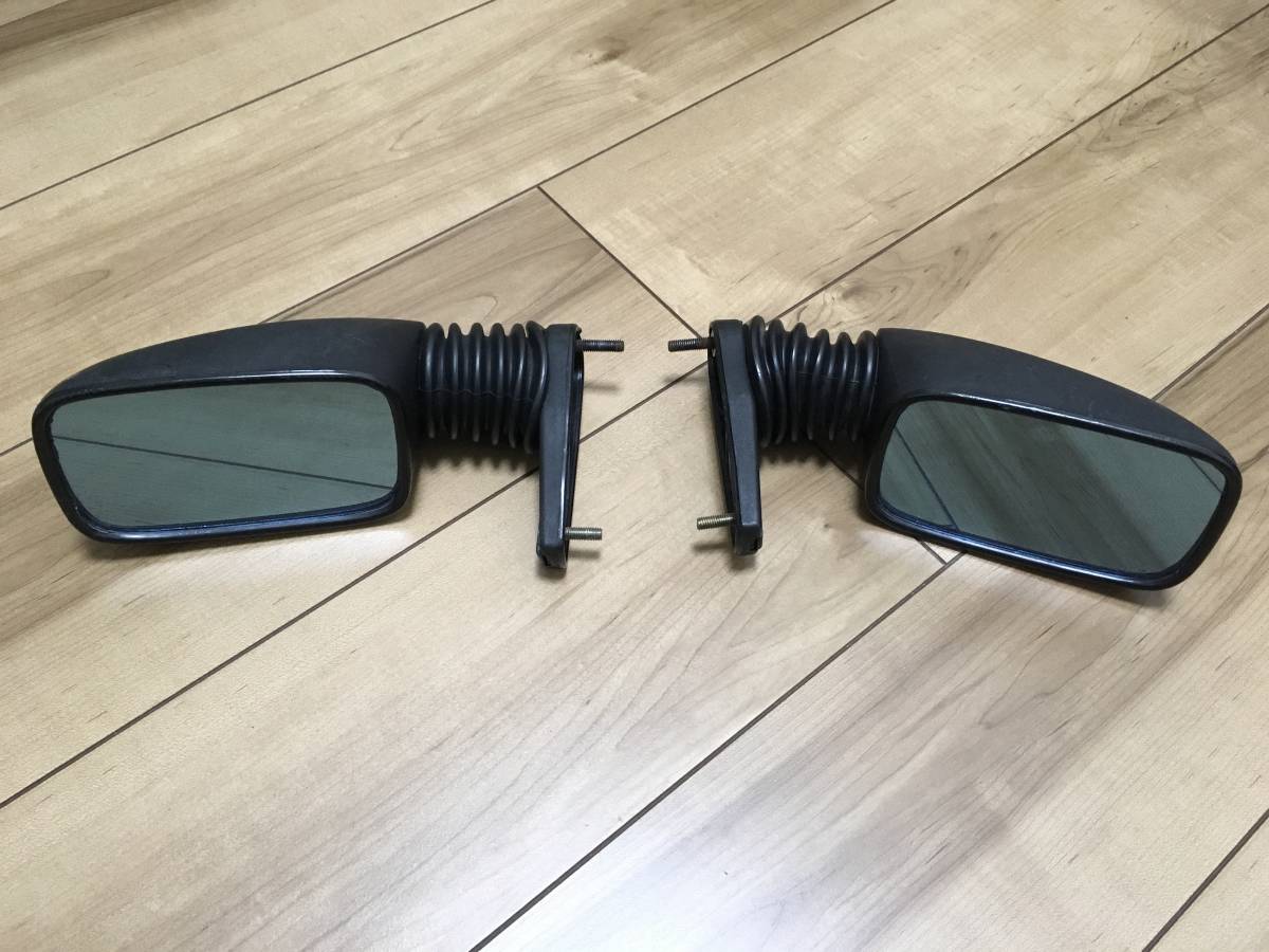 ロケットカウル カフェミラー カウル用 後方確認ミラー 左右セット 