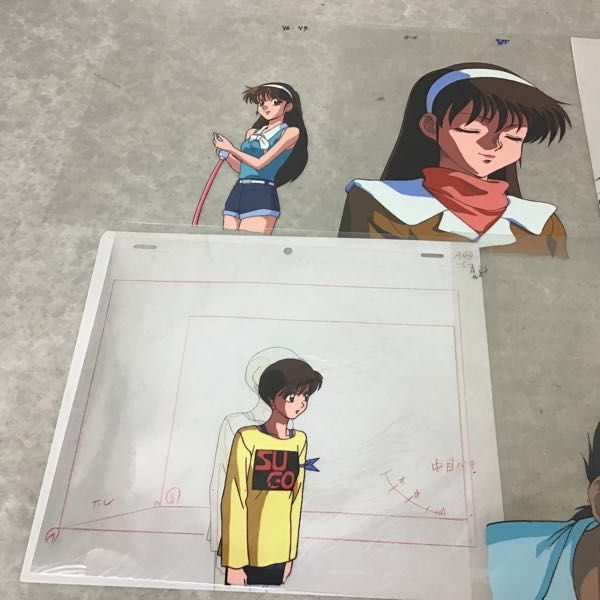 1円～ セル画 下絵 新世紀GPXサイバーフォーミュラ 菅生あすか