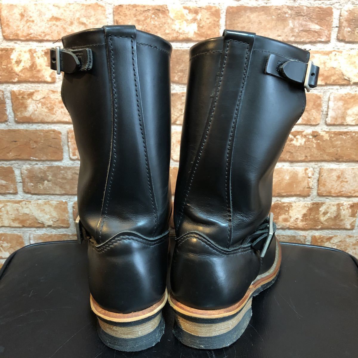 美品RED WING レッドウィング PT99 エンジニアブーツ 2268 ブラック 7D 