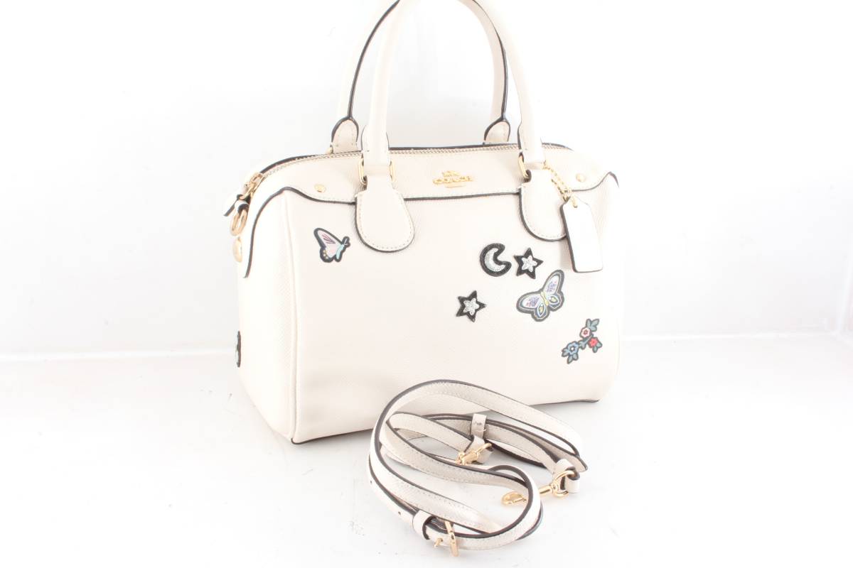 レア 美品】コーチ COACH ハンドバッグ レザー ベネット ミニ 