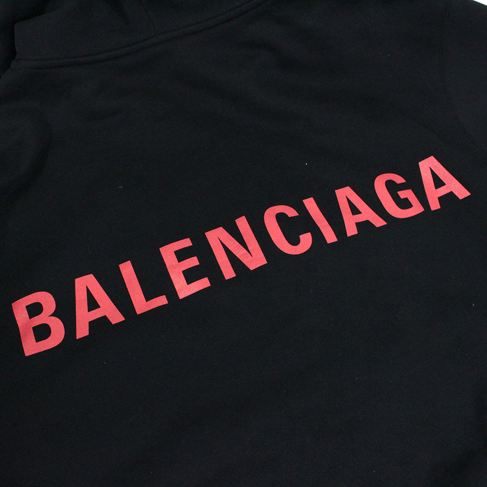 BALENCIAGA バレンシアガ バックロゴ プリント パーカー スウェット  