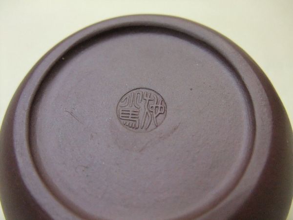急須 煎茶道具 中国古玩 唐物 朱泥 紫泥 紫砂 款 中国宜興 茶