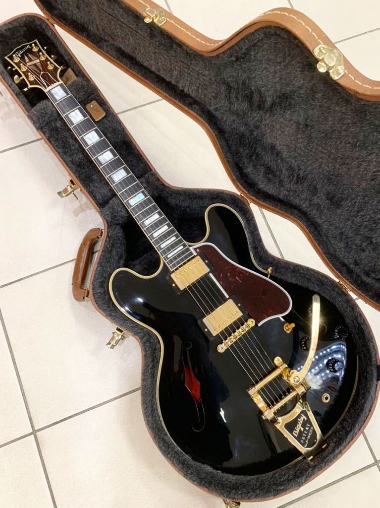 【クリスマス年末SALE】Gibsonギブソン ES-355 bigsby セミアコ セミアコースティック エレキギター　生形真一 ES-335 menphis
