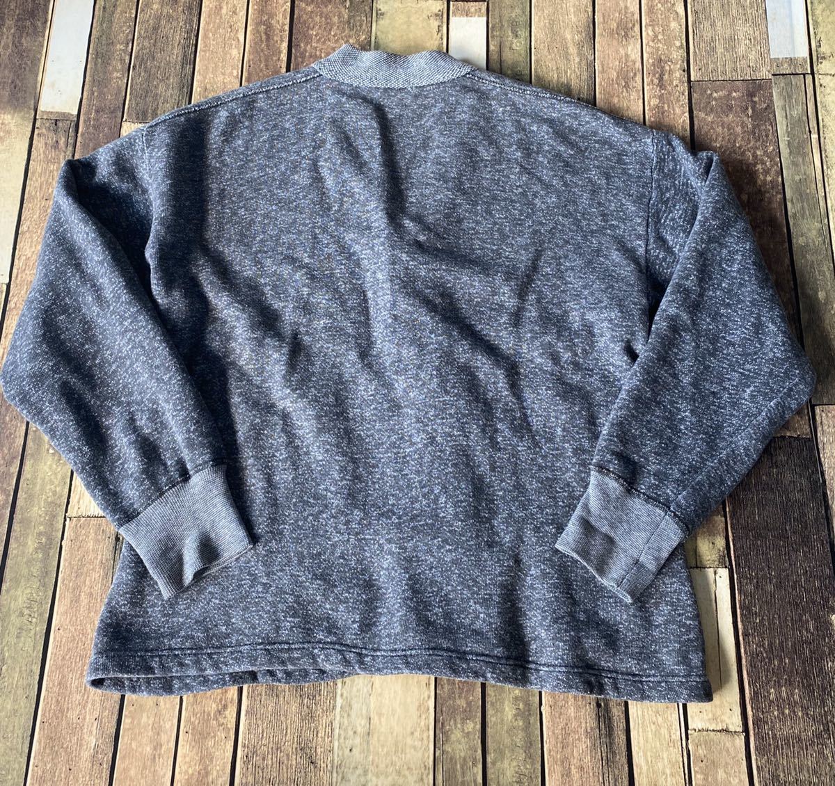 50s ごま塩 スウェット ヴィンテージ カーディガン CARDIGAN SWEAT 