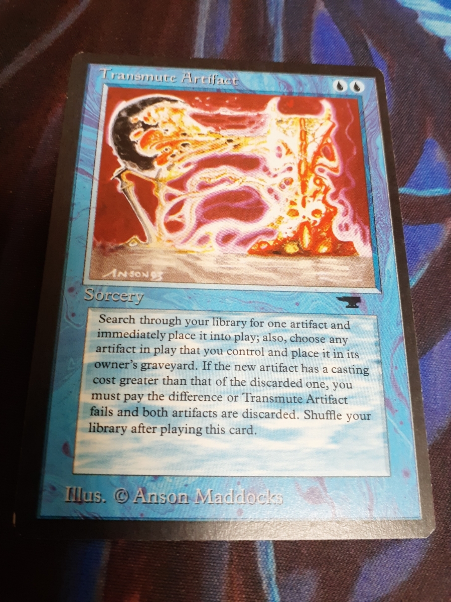 Transmute Artifact MTG 公式通販 Antiquities 英語版 - 英語 再録禁止