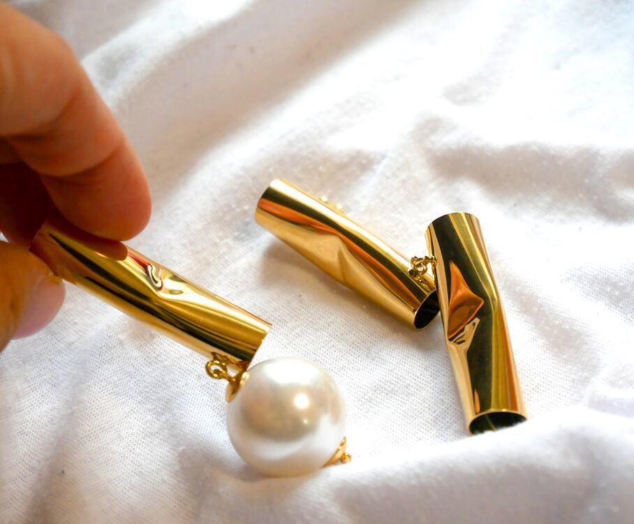 LOMBARDI ピアス LAURA ゴールド ⁄ F EARRINGS Laura - LOMBARDI