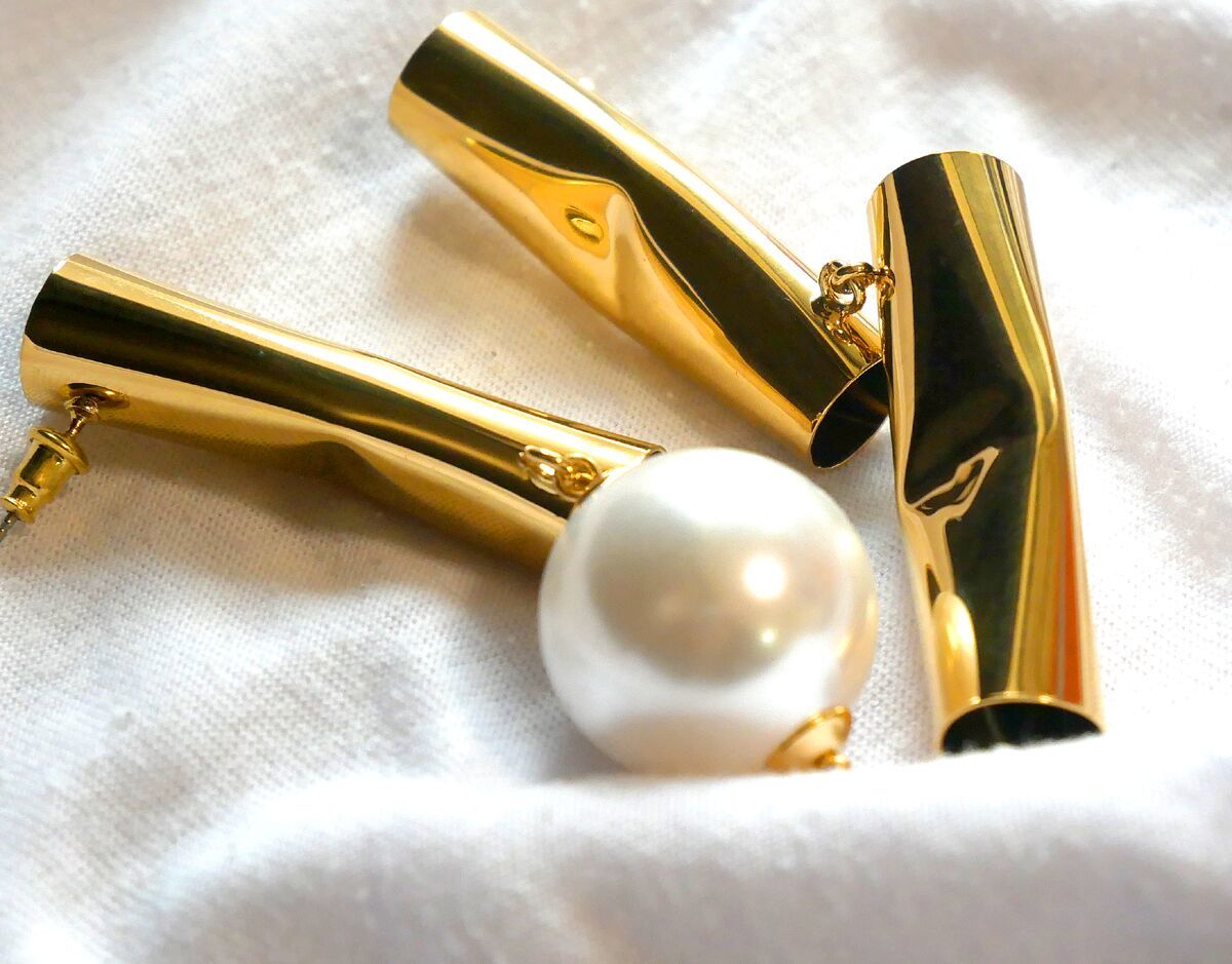 LOMBARDI ピアス LAURA ゴールド ⁄ F EARRINGS Laura - LOMBARDI