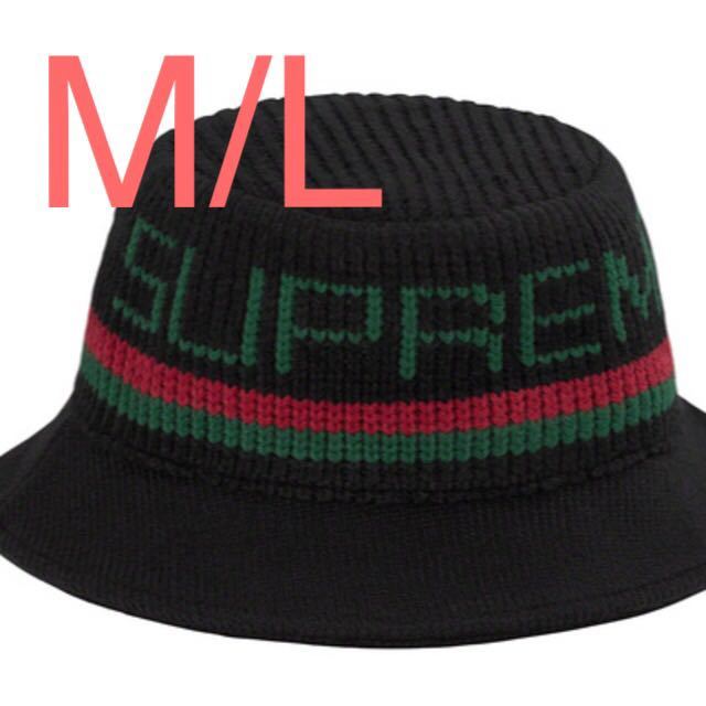 supreme Knit Logo Crusher M/L ニット ロゴ ハット Gucci カラー