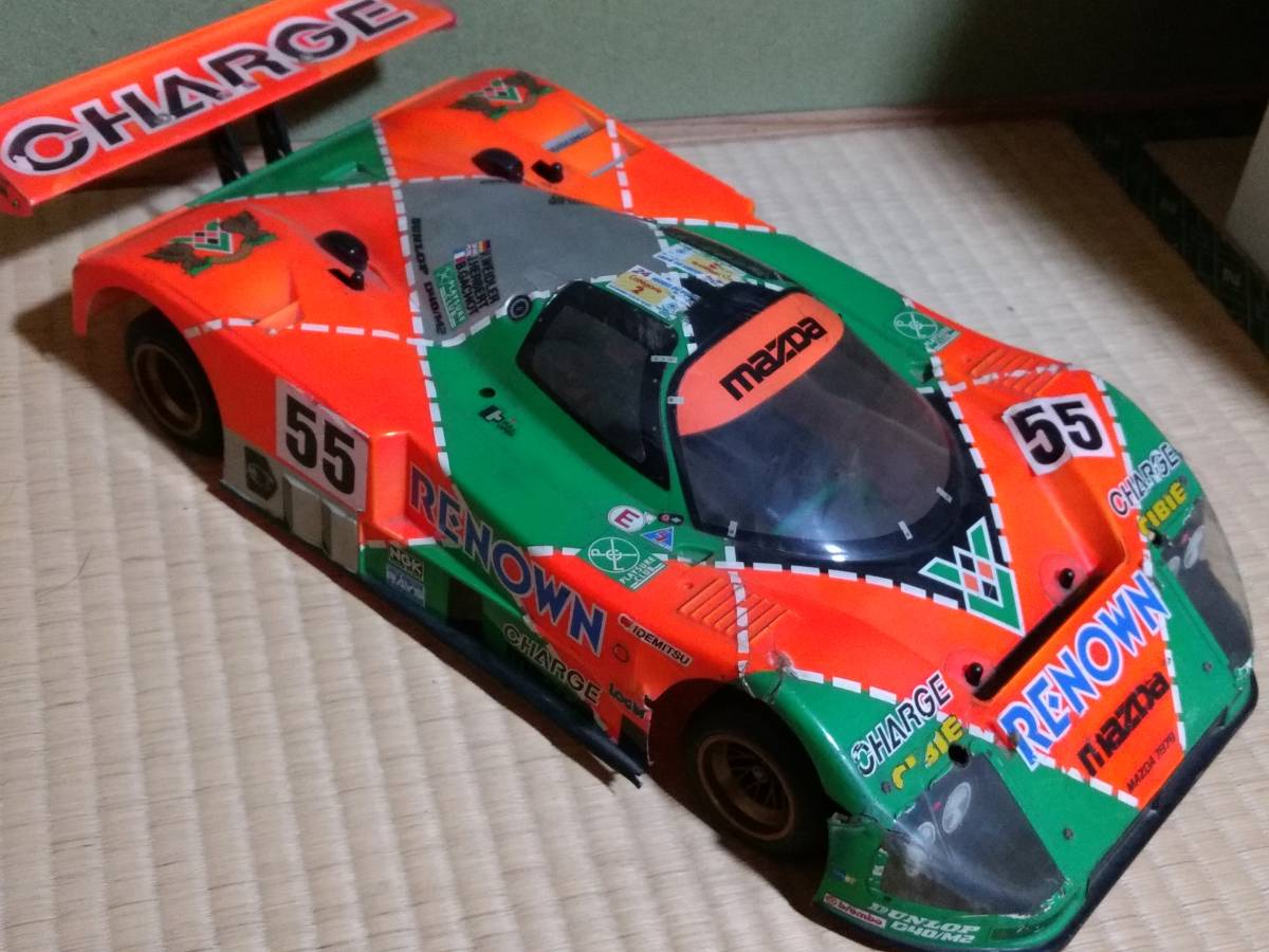 タミヤ マツダ787B部品どり ジャンク タミヤ 787B 1⁄10