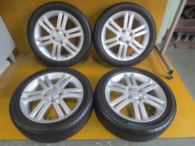 ダイハツ ハイゼット 15×4.5J タントカスタム純正ホイール タイヤ