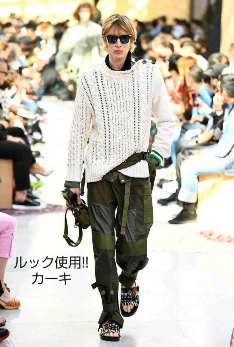 20ss sacai × PORTER バッグ カーキ 極美品 付属品完備 サカイ