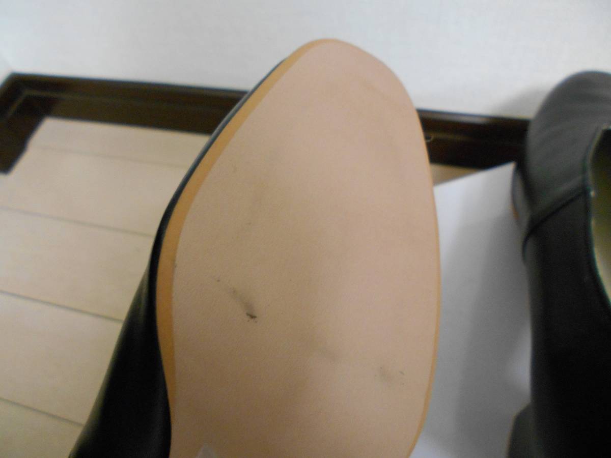 新品 nouerヌエール SCOTCLUBスコットクラブ購入 牛革スムース黒 