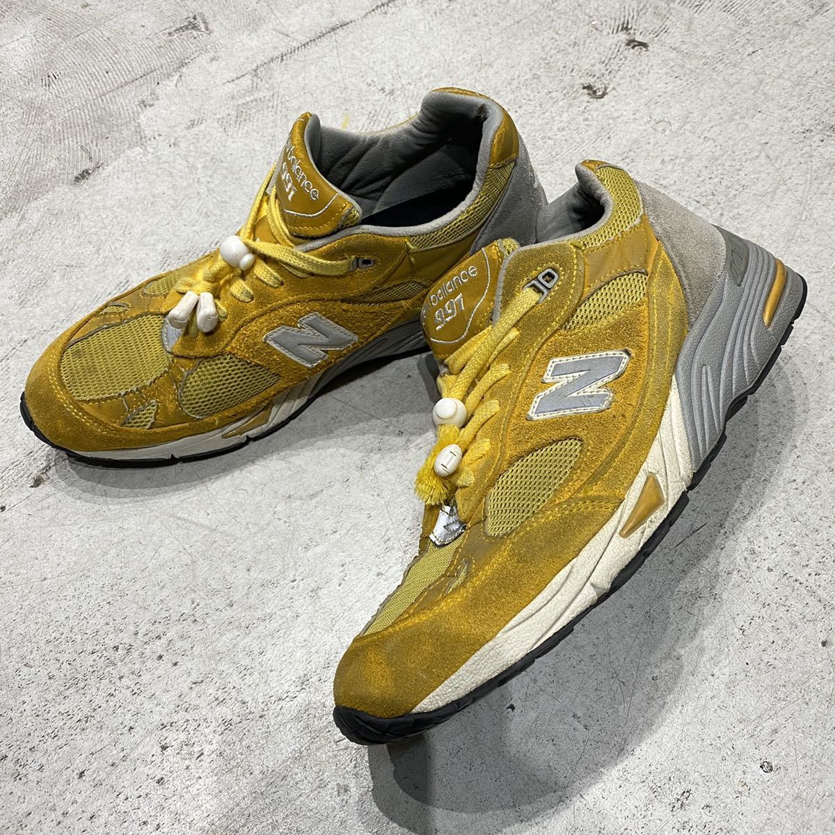 new balance ニューバランス M991YLW M 991 YLW スニーカー MADE IN 