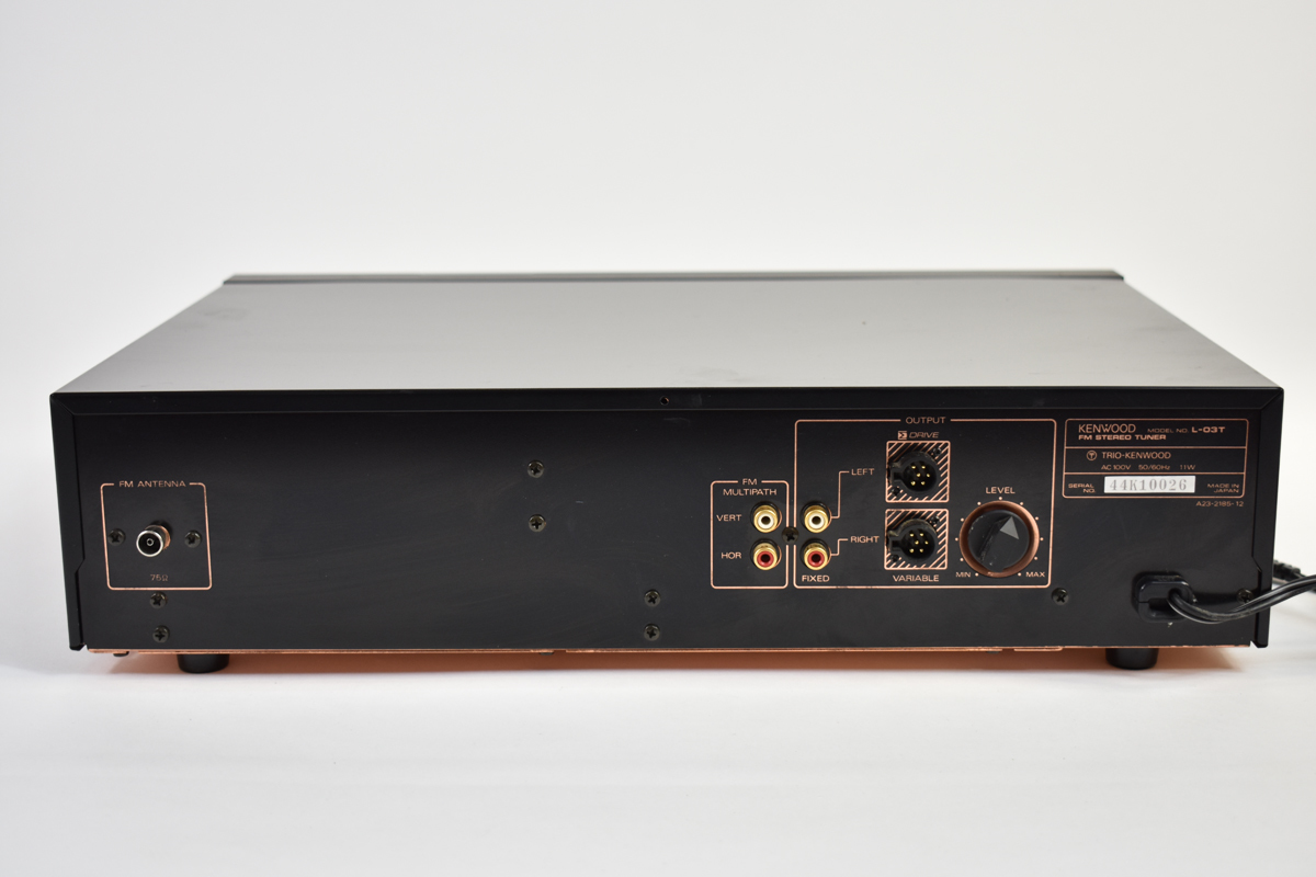 L-03T KENWOOD FM FMステレオチューナー FMチューナー 0 ケンウッド