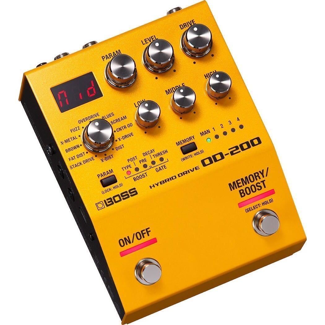 ☆新品・未開封！ BOSS OD-200 Hybrid Drive (ボス オーバードライブ ディストーション OD-1 SD-1 DS-1)