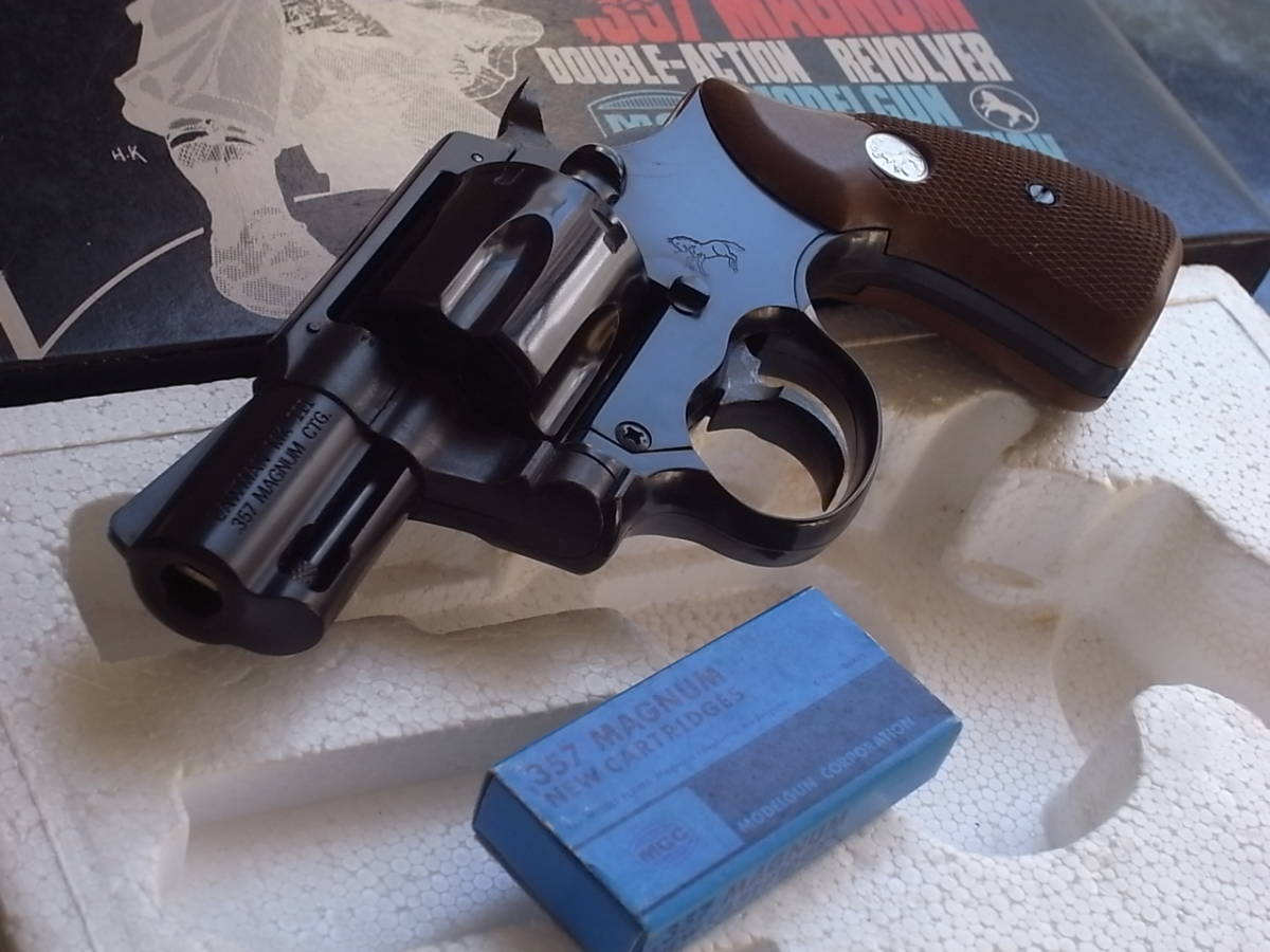 MGC LAWMAN MK-III ，357 MAGNUM 2in DOUBLE-ACTION REVOLVER コルト