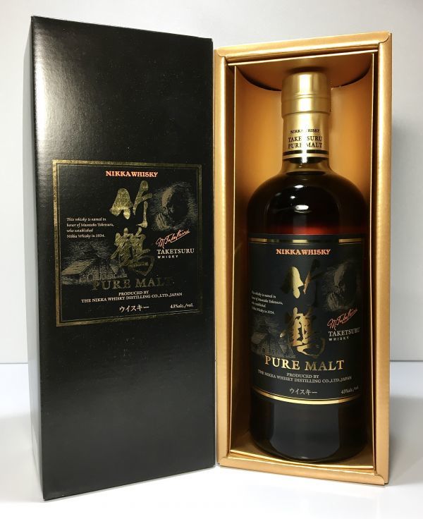 品質保証，大人気 ~北海道に在住の方のみ ニッカ 竹鶴 NV ピュアモルト 700ml 箱付き~(日本)｜売買されたオークション情報、yahooの商品情報をアーカイブ公開 - オークファン 日本