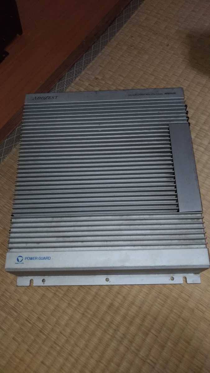 秋田道 ADDZEST アゼスト APA4400 4chパワーアンプ