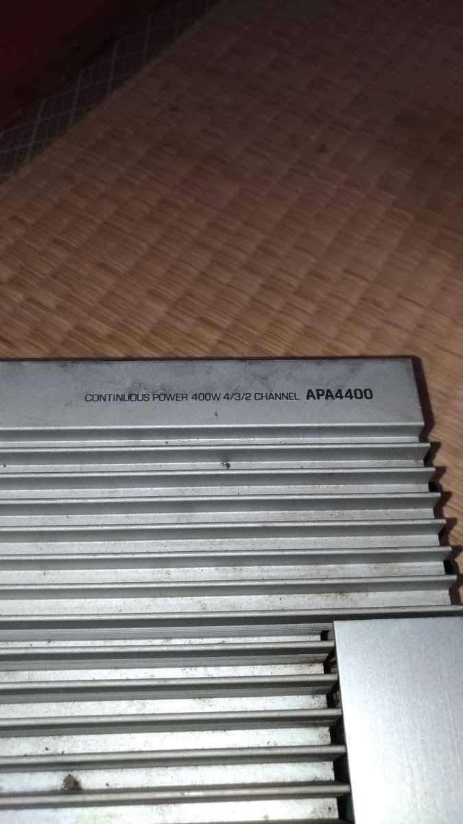 秋田道 ADDZEST アゼスト APA4400 4chパワーアンプ