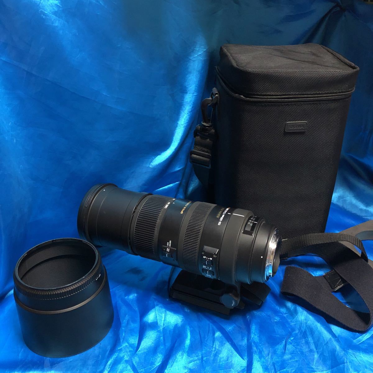 SIGMA/シグマ DG 150-500mm F5-6.3 APO HSM キャノン用 ジャンク扱い