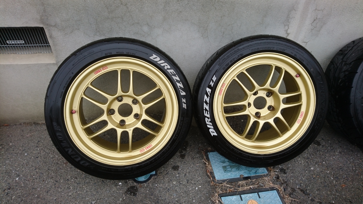 タイヤ無し ENKEI エンケイ RPF1 2本セット 17インチ 5H-114.3 8.5J+40 